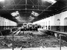 Stavba stanovi�t� kontroln�ch prohl�dek v roce 1971