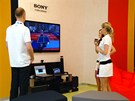 prodejna O2 Experience Centre v Centru Chodov