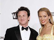 Petra N�mcová a Sean Penn v roce 2008