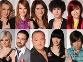Finalisté Hlasu �eskoSlovenska z tým� Dary Rolins a Michala Davida 