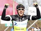 Matthew Goss z Austr�lie ovl�dl t�et� etapu cyklistick�ho Gira. Cestu za