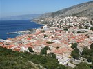 Panorama Senje z ochozu pevnosti