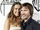 �esk� topmodelka Petra N�mcov� a jej� p��tel, britsk� zp�v�k James Blunt (2006)