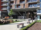 Provizorn� podp�ry nosn� konstrukce ��sti rezidence Prague Marina