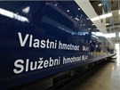 První dokončená souprava Link II v barvách Českých drah vyrobená polskou firmou...
