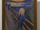 Licitátor šroubuje cenu Munchova obrazu Křik stále výš. Nakonec se prodal v