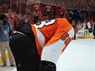 Je dobojov�no, Jarom�r  J�gr z Philadelphie u� v�, �e pro n�j sezona NHL
