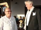 Vrstevn�ci ze stejn� porodnice - Petr Janda a Miloslav Zapletal.