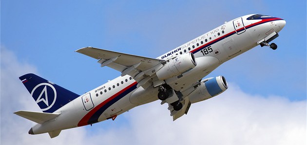 Suchoj Superjet S-100. Ilustra�n� sn�mek