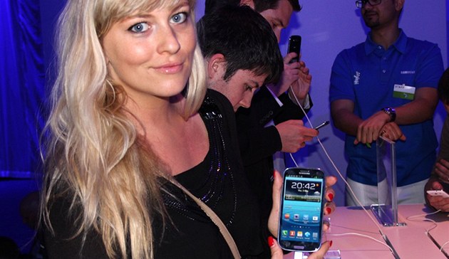Premi�ra Samsung Galaxy S III v Lond�n�