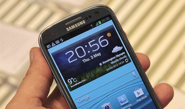Premi�ra Samsung Galaxy S III v Lond�n�