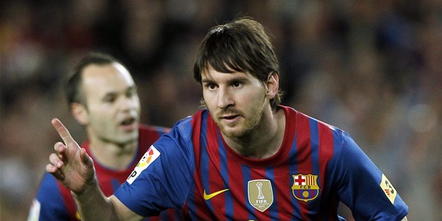 TRADI�N� ST�ELEC. Barcelonsk� �to�n�k Lionel Messi vytvo�il nov� st�eleck�