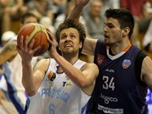 Prostějovský Matej Venta a děčínský Miroslav Soukup (vpravo).