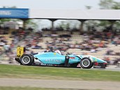 Jasn� favorit �ampion�tu Daniel Juncadella vyhr�l na Hockenheimu hned dvakr�t.