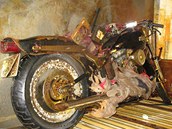 V Kanad� nalezen� Harley-Davidson, kter� do mo�e spl�chla japonsk� tsunami z