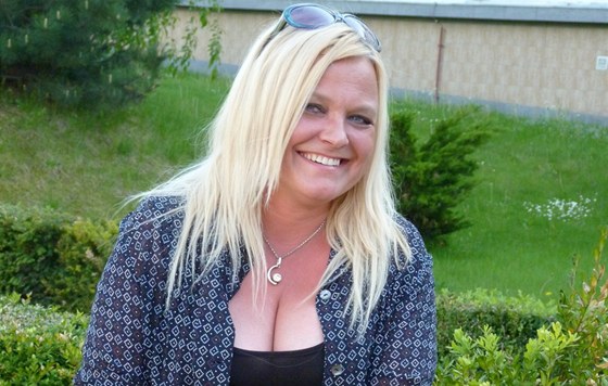 Markéta Mayerová v době, když měla pár kilo navíc. Markéta Mayerová v době, když měla pár kilo navíc.
