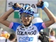 V�T�Z OSM� ETAPY. Ital Domenico Pozzovivo se raduje, do c�le p�ijel v s�lov�m