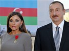 �zerb�jd��nsk� prezident Ilham Alijev se svoj� �enou Mehriban
