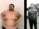 Na vojně Michal problém s nadváhou rozhodně neměl.