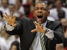 Doc Rivers diriguje hru Bostonu Celtics