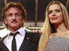 Sean Penn a Petra N�mcov� v Cannes (2012)