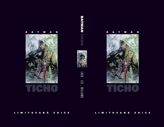Obálka Batmana - Ticho; limitovaná edice
