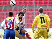 Momentka z druholigového utkání Brno - Jihlava