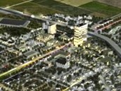 Takhle n�jak by �dajn� m�lo vypadat "m�sto" CITE pro zkou�ky nov�ch technologi�. Doufejme, �e stava�i dostanou do zah�jen� prac�, kter� by m�lo p�ij�t u� p��t� m�s�c, p�esn�j�� informace.