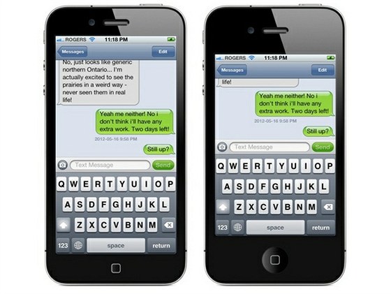 Dnešní a příští iPhone: srovnání displeje Dnešní a příští iPhone: srovnání displeje