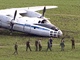 Na leti�ti u ��slavi havaroval p�i p�ist�n� rusk� vojensk� letoun Antonov An-30
