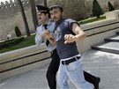Z�sah proti opozi�n� demonstraci v Baku (212. kv�tna 2012)