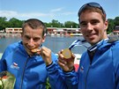 JE PRAV�? Kanoista Jaroslav Rado� kou�e do zlat� medaile za triumf v Duisburgu,