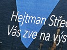 Billboard, na kter�m zve b�val� hejtman David Rath na v�stavu Europa
