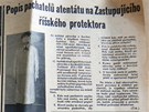 Nacisté rozjeli rozsáhlou odvetní pátrací akci, její sou�ástí byla kampa� v