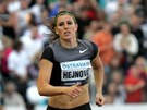 Zuzana Hejnová v běhu na 400 přes překážky při mítinku Zlatá tretra v Ostravě. Zuzana Hejnová v běhu na 400 přes překážky při mítinku Zlatá tretra v Ostravě.