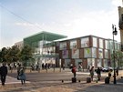 Vizualizace nové nákupní galerie, která by v České Lípě měla nahradit Obchodní Vizualizace nové nákupní galerie, která by v České Lípě měla nahradit Obchodní