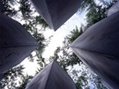 Betonové pliře "Zahrady exilu" Betonové pliře "Zahrady exilu"