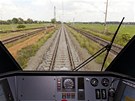 Na zkušebním okruhu ve Velimi se představil nový vlak Leo Express. (24. května Na zkušebním okruhu ve Velimi se představil nový vlak Leo Express. (24. května