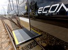 Na zkušebním okruhu ve Velimi se představil nový vlak Leo Express. (24. května Na zkušebním okruhu ve Velimi se představil nový vlak Leo Express. (24. května