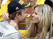 ODM�NA. N�mec Nico Rosberg dojel s mercedesem ve Velk� cen� Monaka druh� a