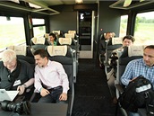 Bussines třída je prostornější Bussines třída je prostornější
