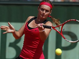 KONEC. Iveta Bene�ov� dohr�la ve dvouh�e na Roland Garros u� v prvn�m kole.