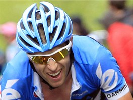 KANADSK� V�LEC. Ryder Hesjedal je opravdov� jezdec, na Giru �to�� na celkov�
