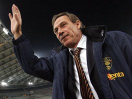 �esk� fotbalov� tren�r Zden�k Zeman.