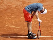 BOLEST. Britsk� tenista Andy Murray m� probl�my se z�dy.