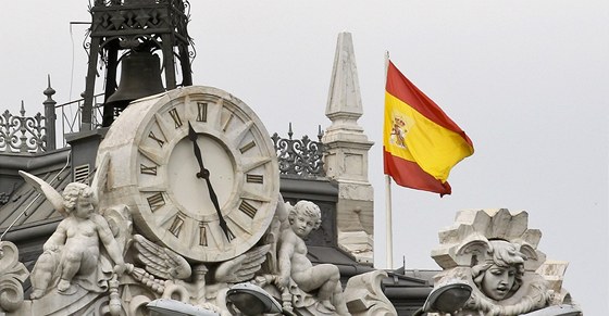 �pan�lsk� n�rodn� banka Bank of Spain. Ilustra�n� sn�mek.