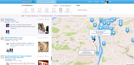 Foursquare se změnil Foursquare se změnil