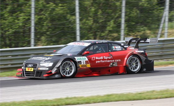 Edoardo Mortara s Audi vyhr�l na Red Bull-Ringu sv�j prvn� z�vod v DTM.