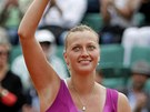 POZDRAV DIV�K�M. �esk� tenistka Petra Kvitov� zdrav� po postupu do semifin�le