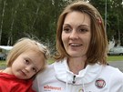 St�elkyn� Kate�ina Emmons s dcerou Juli�.